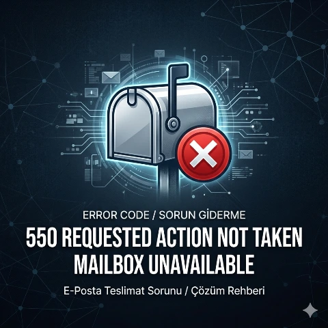 550 Requested Action Not Taken: Mailbox Unavailable Hatası