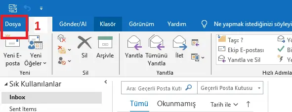Outlook (Classic) Mail Kurulumu
