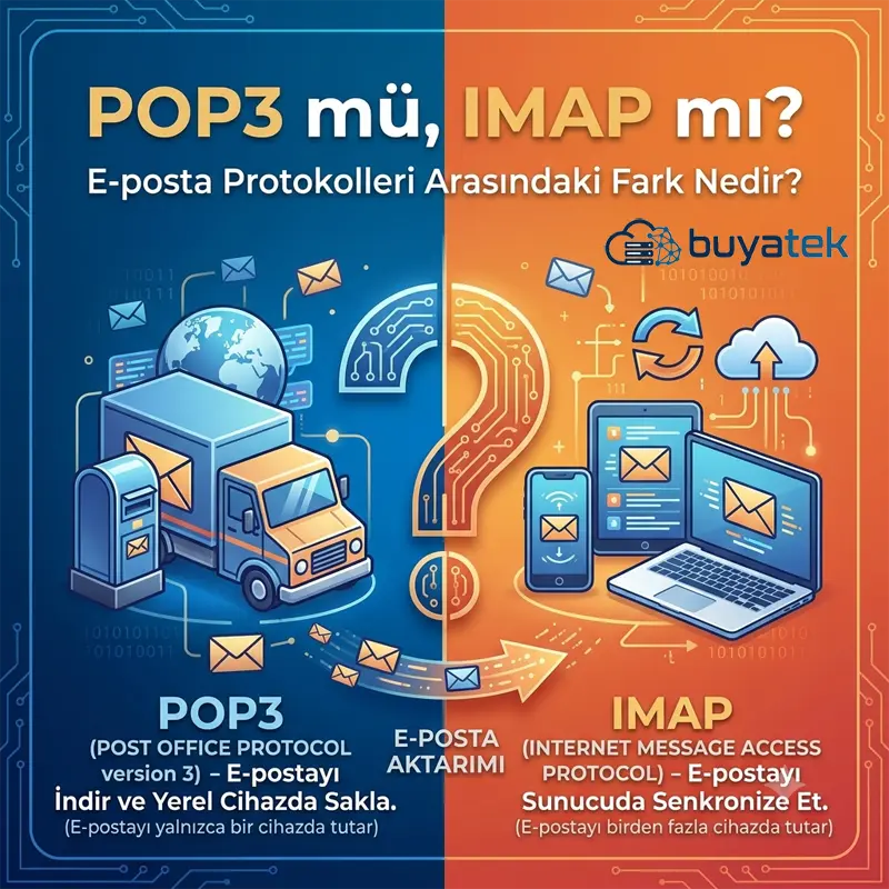 POP3 mü IMAP mı?