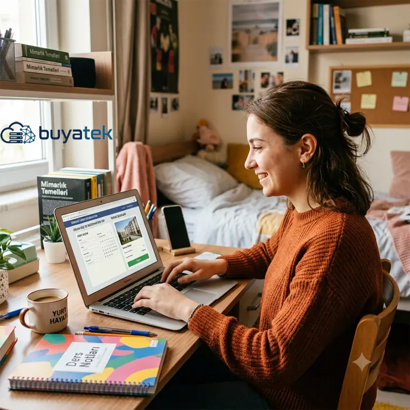 Öğrenci Yurdunda Online Rezervasyon ve Ödeme Süreci