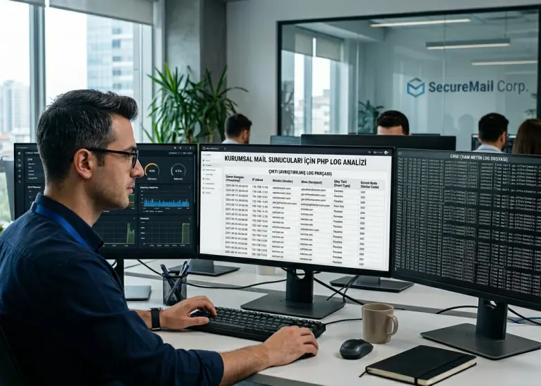 Kurumsal Mail Sunucuları İçin Php Log Analizi