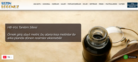 Editör E3 web sitesi demosu
